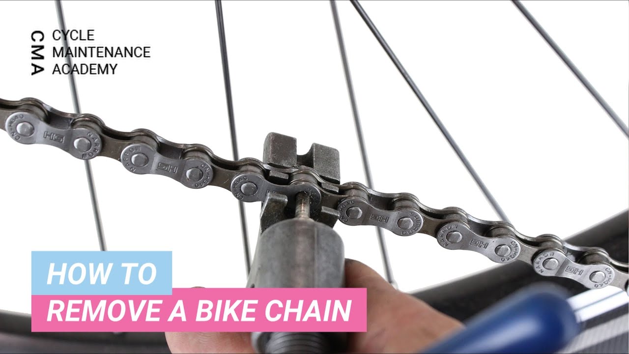 How To Remove A Bike Chain Cycle Maintenance Academy