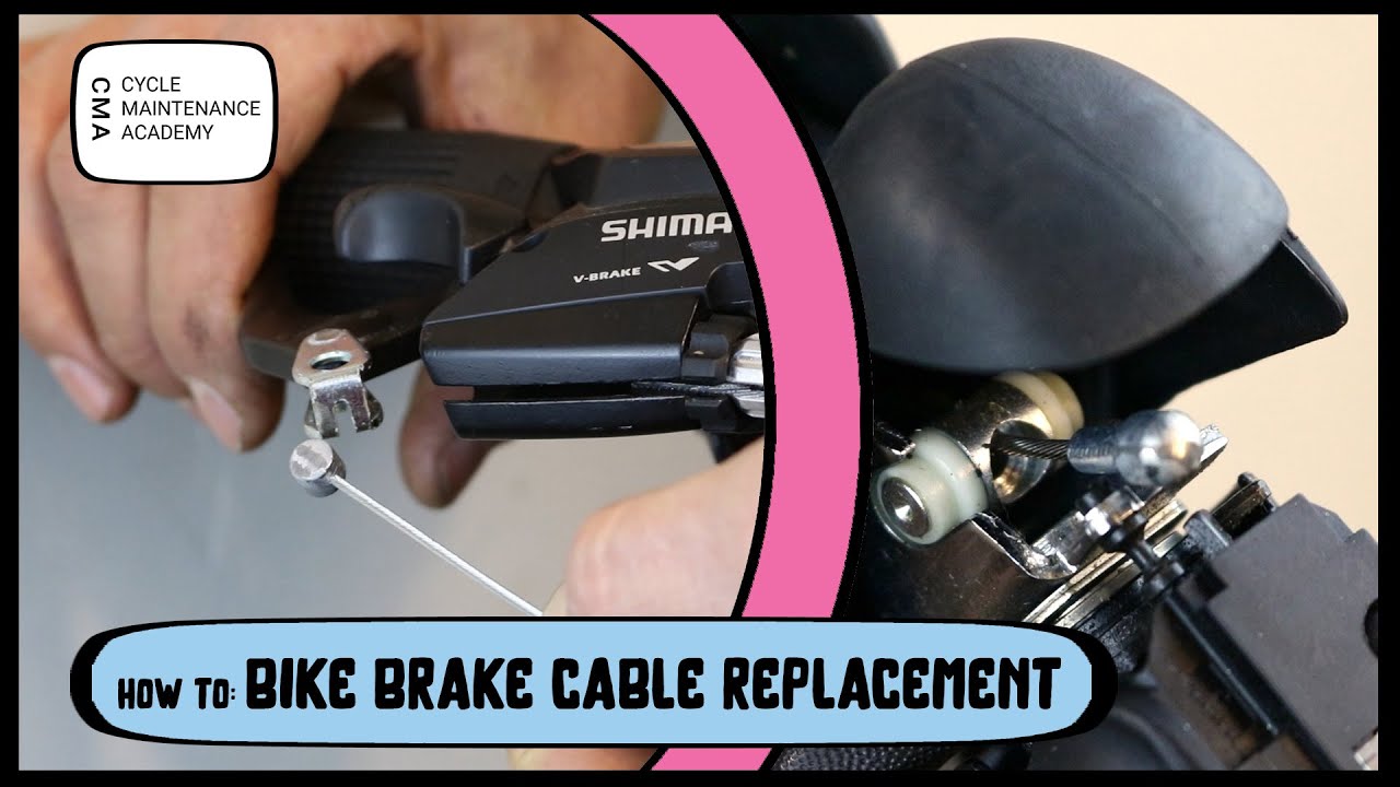 Bike Brake Cable & Housing Set - 68" Cable + 60" Housing, Metallic Red, Universal Fit For Most Bicycles