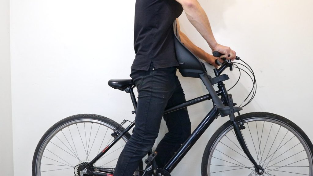 How to fit a childs bike seat