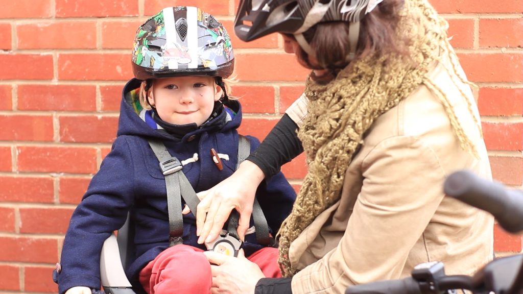 How to fit a childs bike seat