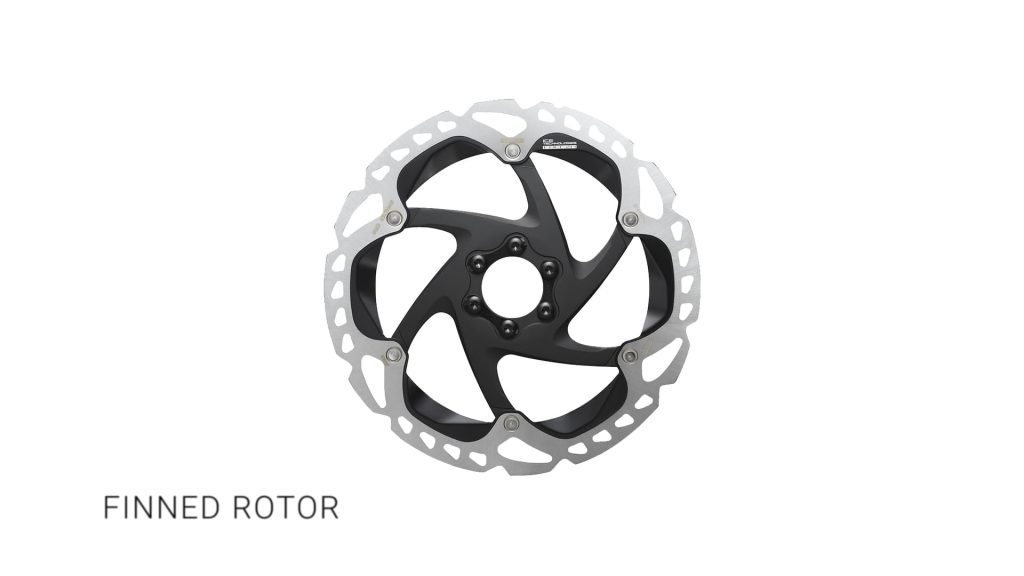 bike rotor finned