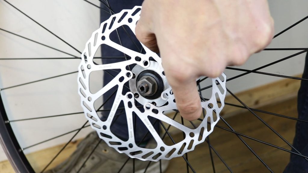 removing bike rotor