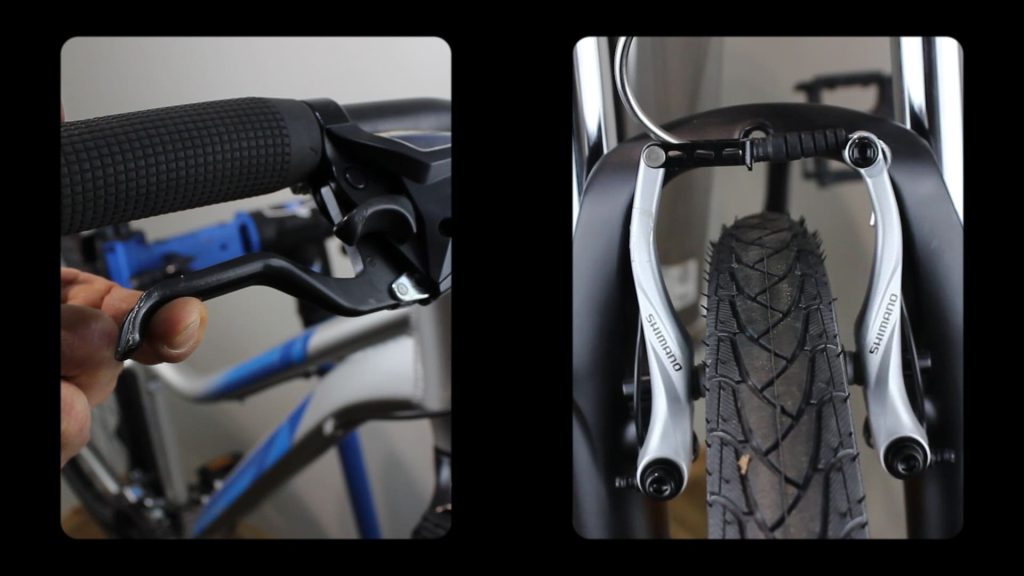 bike brake adjustment