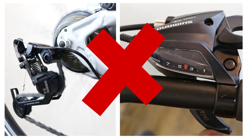 mixed gear components might not work with each other
