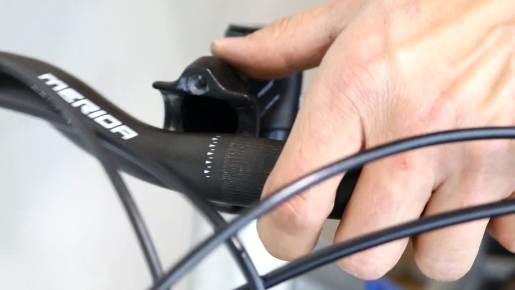 removing handlebars to adjust bike handlebar height