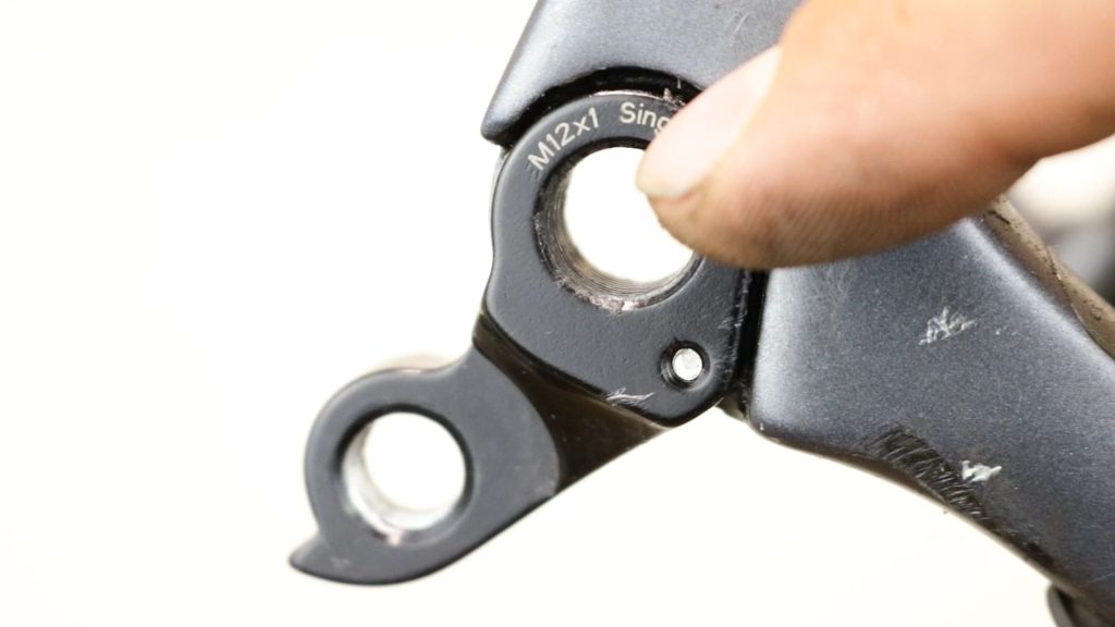 hanger for a thru axle