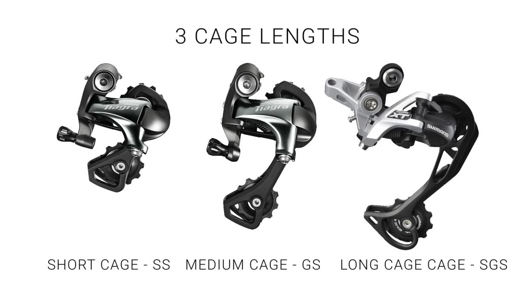 how to replace rear derailleur with a correct cage length