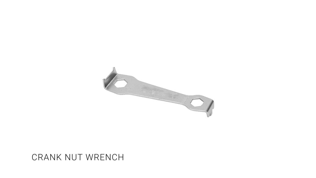 tools required crank nut wrench