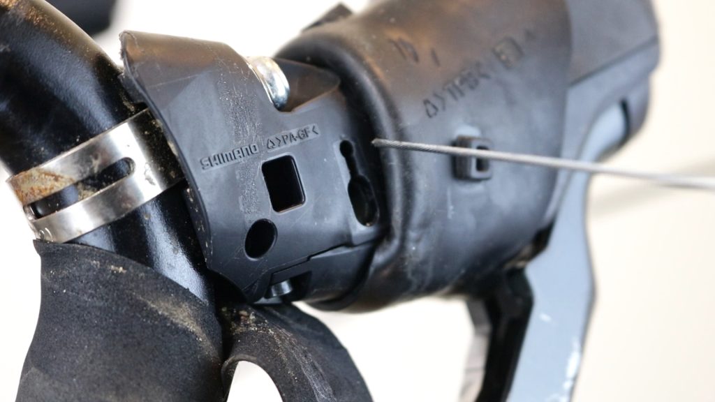 replacing gear cable on bike with drop bars