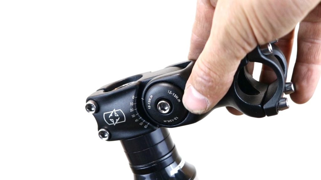 fitting adjustable stem to adjust bike handlebar height