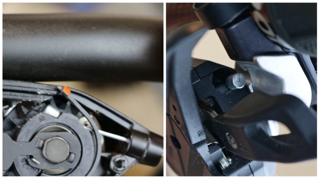 replacing gear cable on bike with flat bars