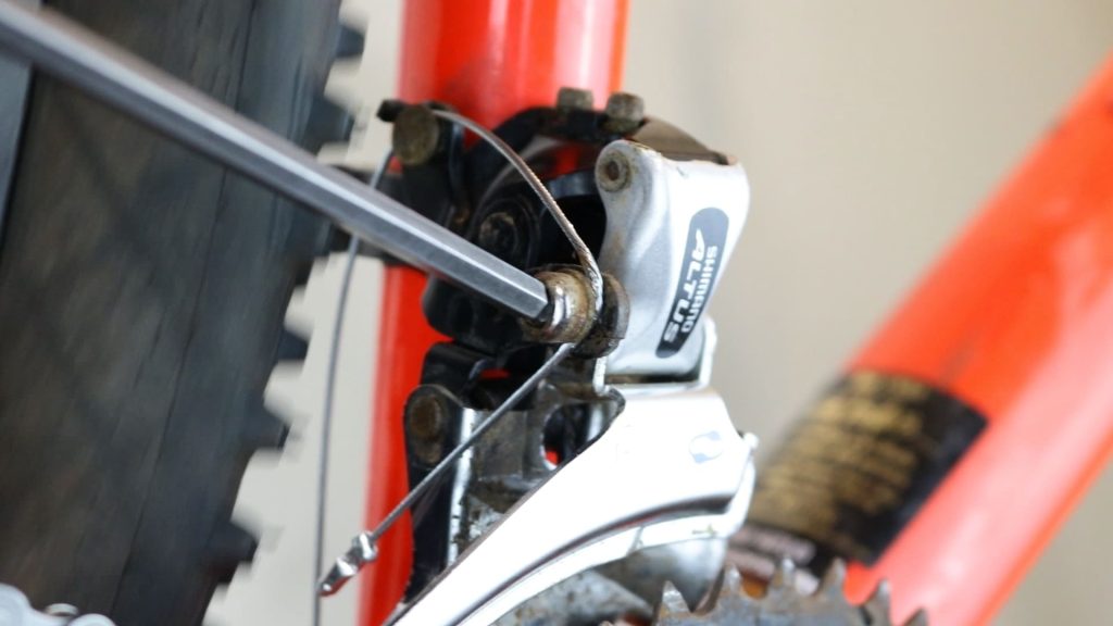 replacing internal gear cables on bike