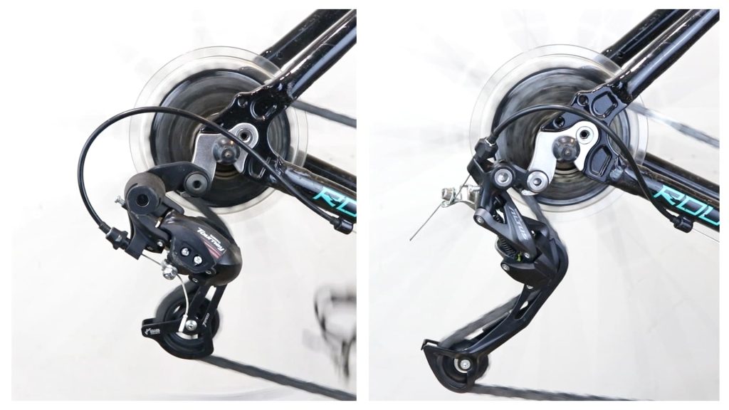how to replace rear derailleur with mtb or road one
