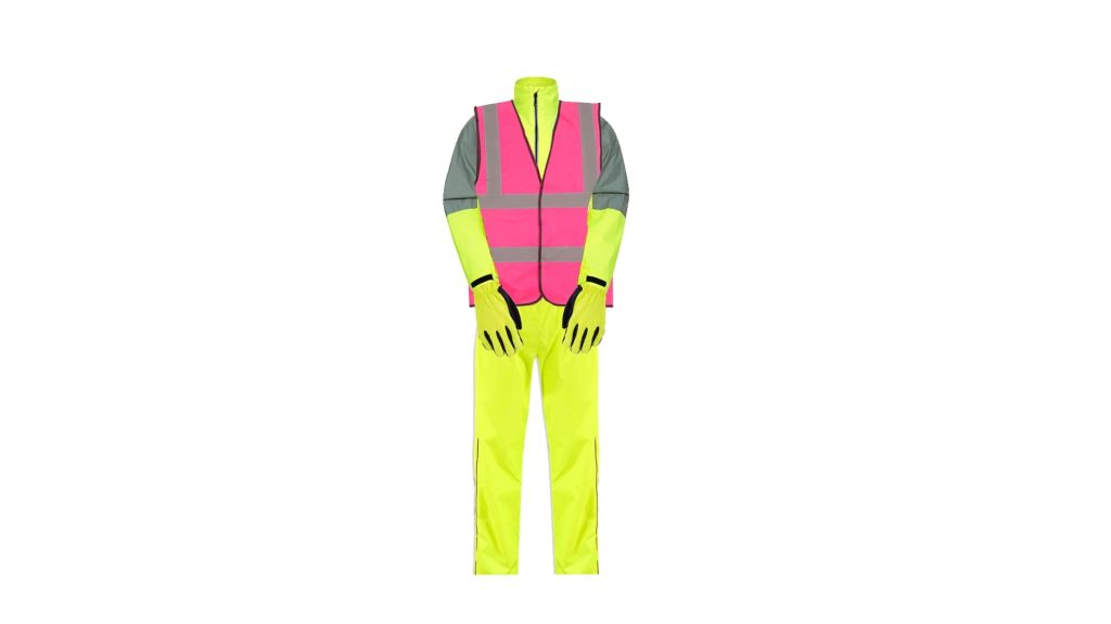 Cycling safety equipment - hi- vis clothing