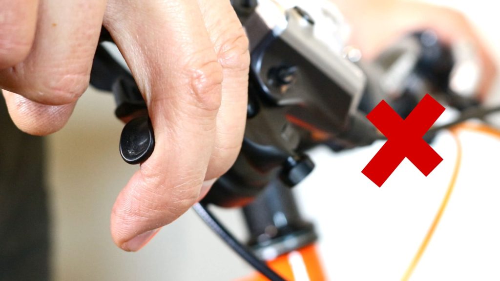 adjust brake lever reach on flat bars if the lever is too close