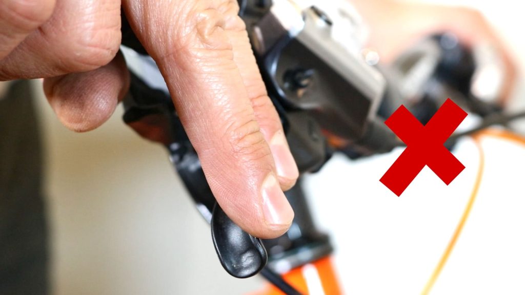 adjust brake lever reach on flat bars if the levers is too far