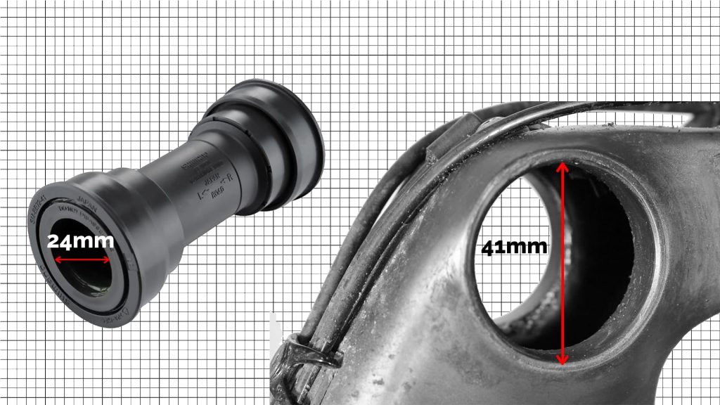 pf86 bottom bracket shell width