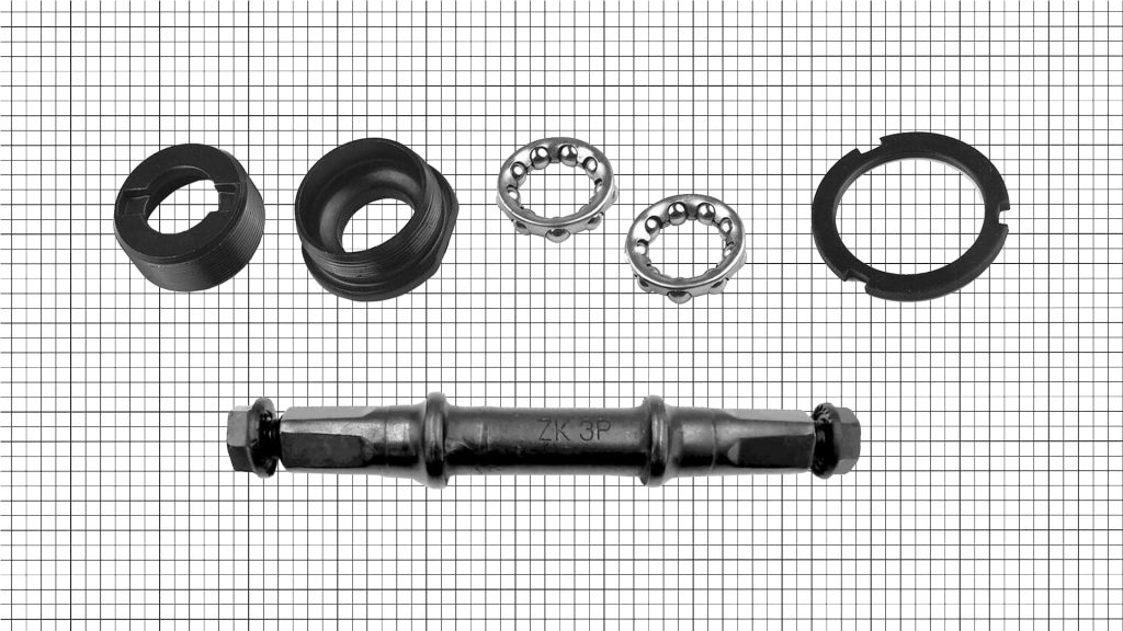 cup and cone bottom bracket anatomy