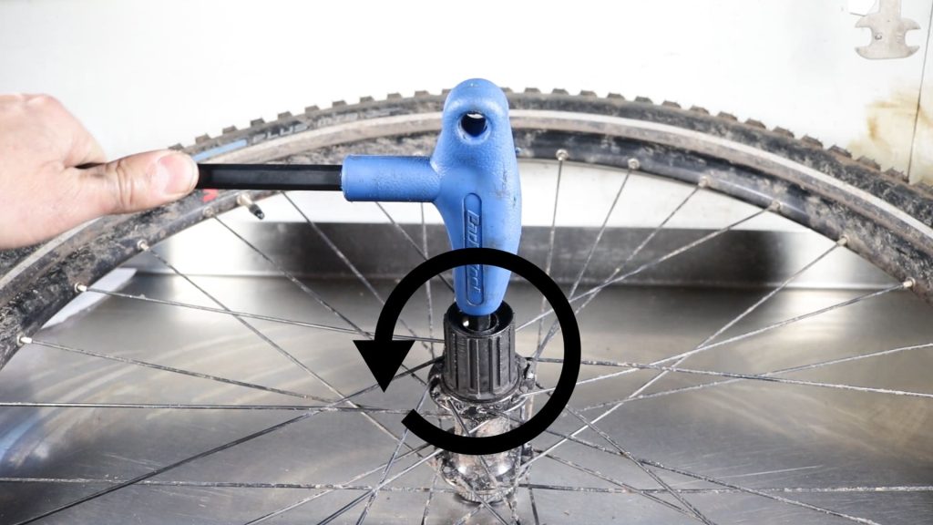 Undoing shimano freehub anti-clockwise