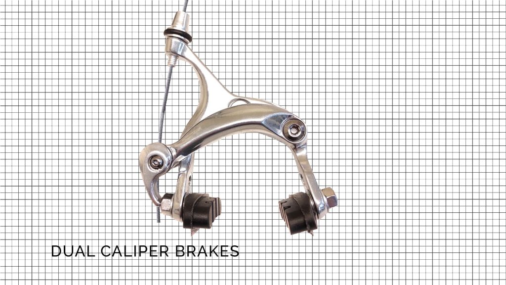 dual-caliper bike brakes