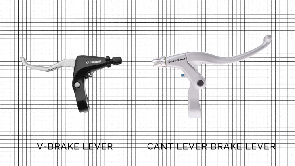 v-brake and cantilever brake levers